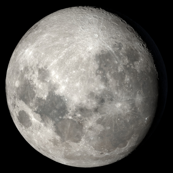 Waxing Gibbous, Moon at 12 days in cycle