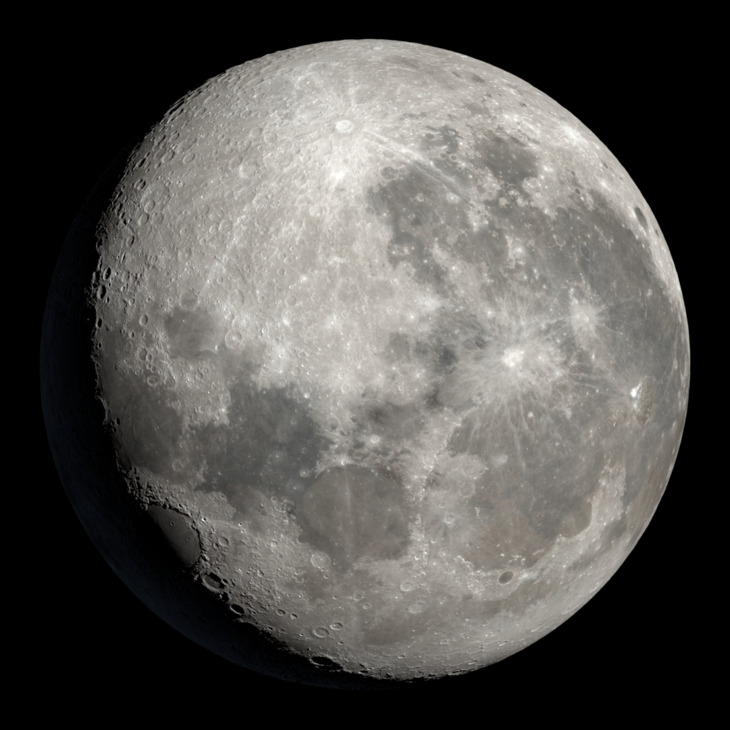 Waning Gibbous, Moon at 17 days in cycle