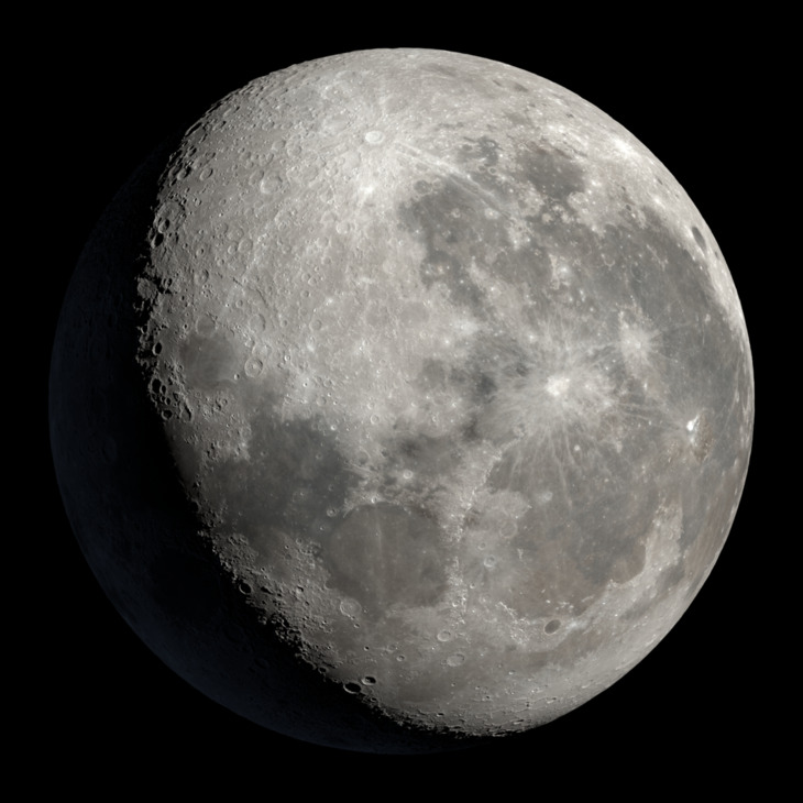 Waning Gibbous, Moon at 18 days in cycle