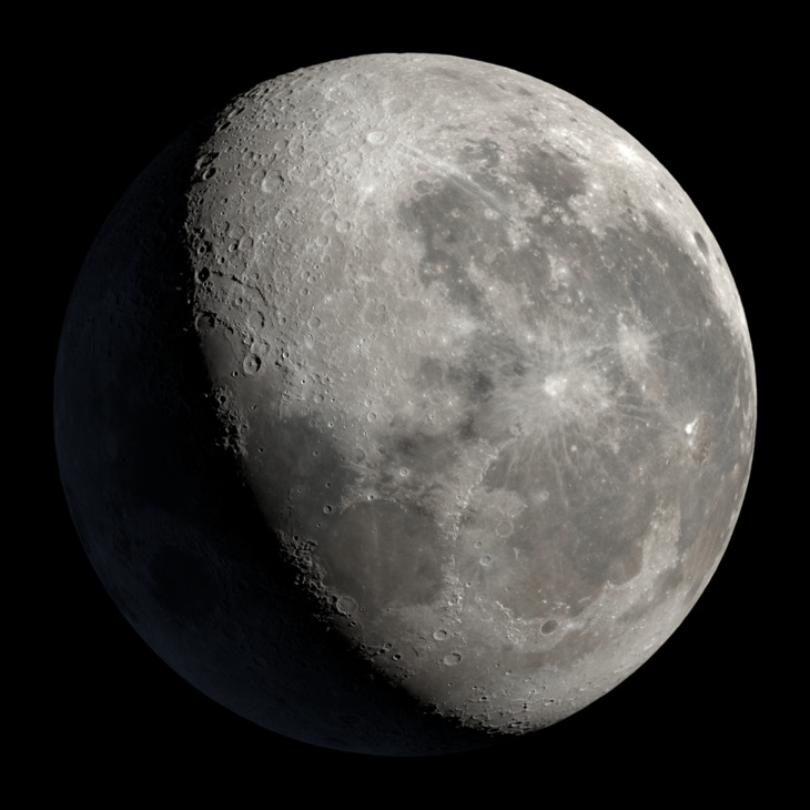 Waning Gibbous, Moon at 19 days in cycle
