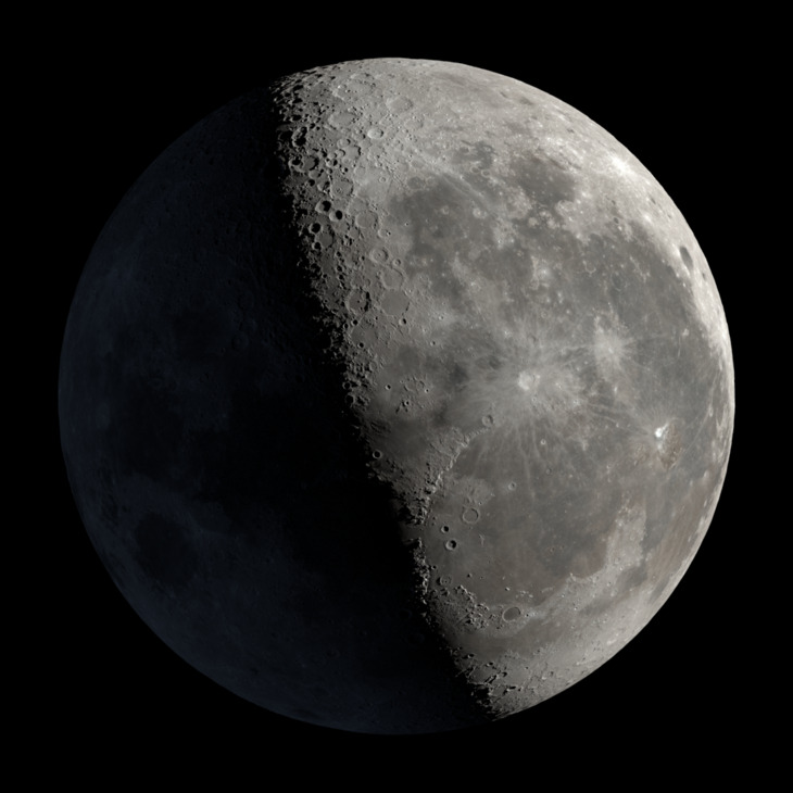 Waning Gibbous, Moon at 21 days in cycle